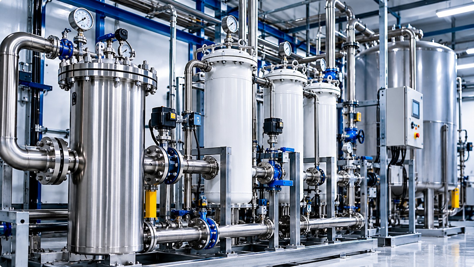 Condensate Polishing Industrial Filtration Plant