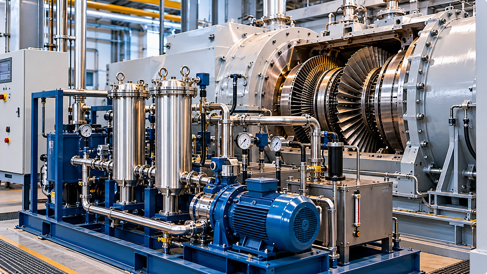 Turbine Oil Industrial Filtration Plant