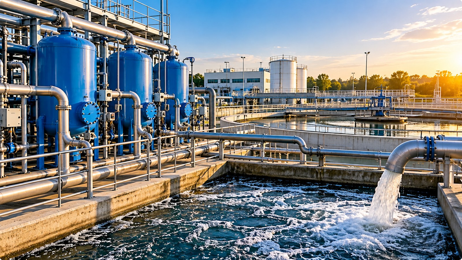 Water & Wastewater Industrial Filtration Plant