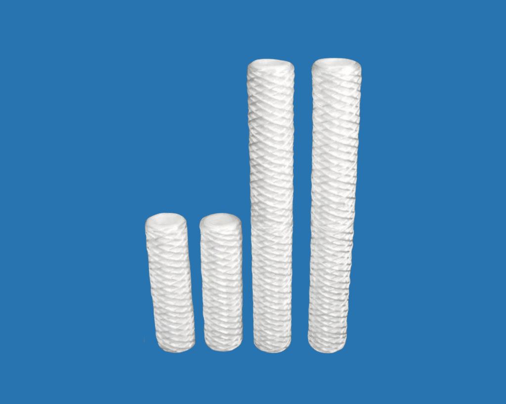 Blanket media filter cartridges