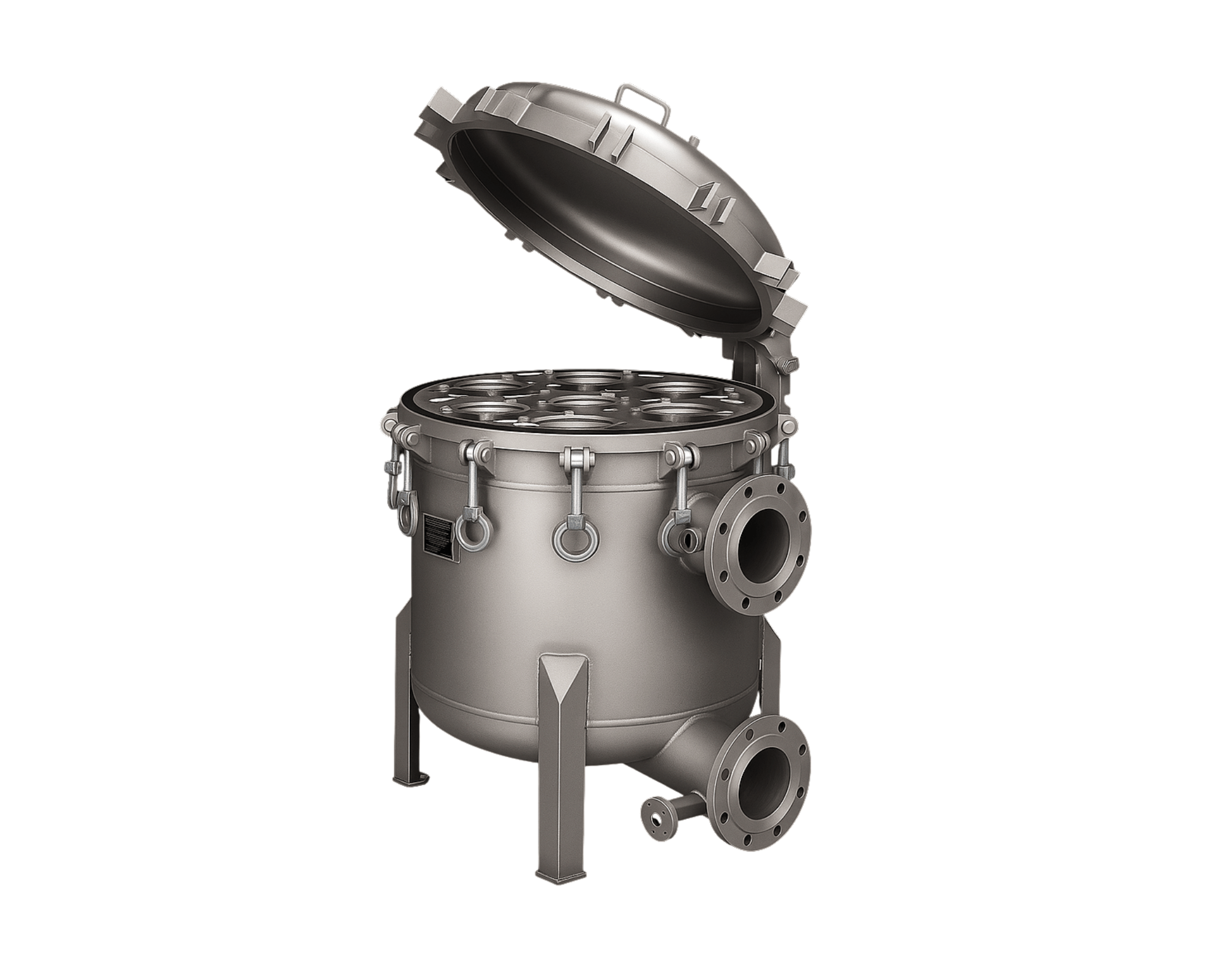 Bag filter housing
