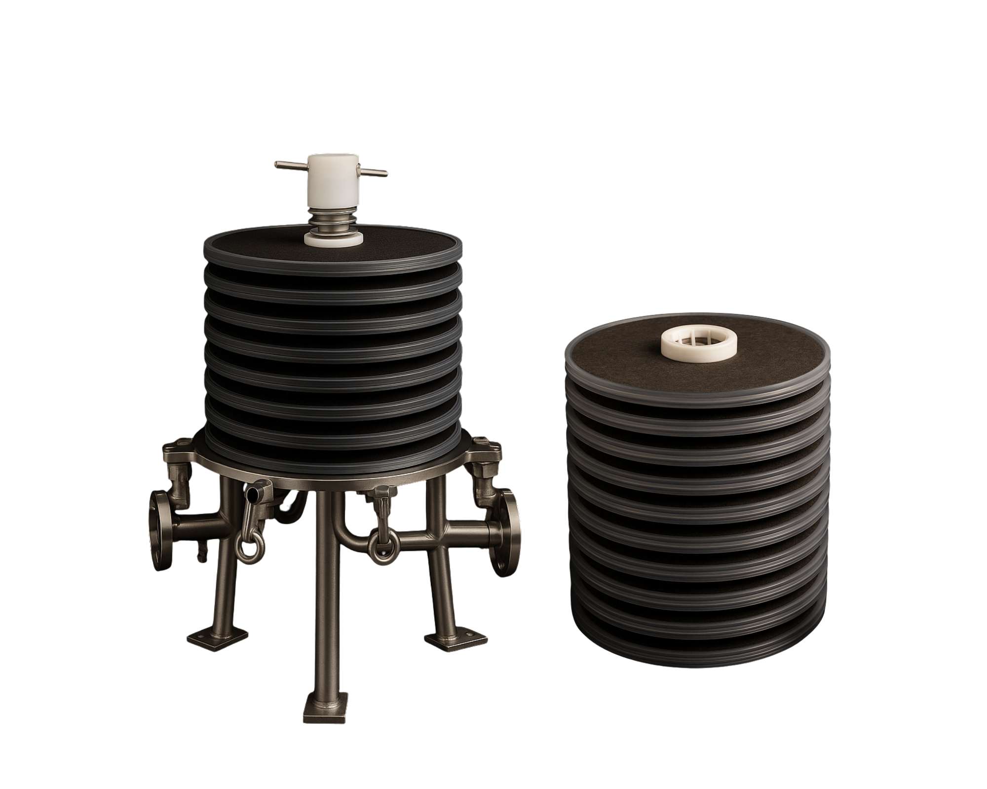 Lenticular Carbon Filter Cartridges