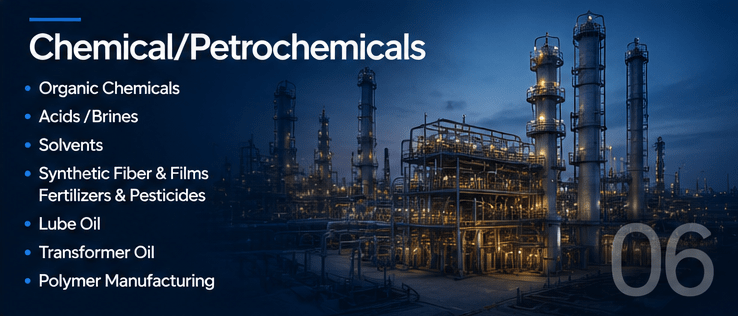 Chemical Manufacturing sectors
