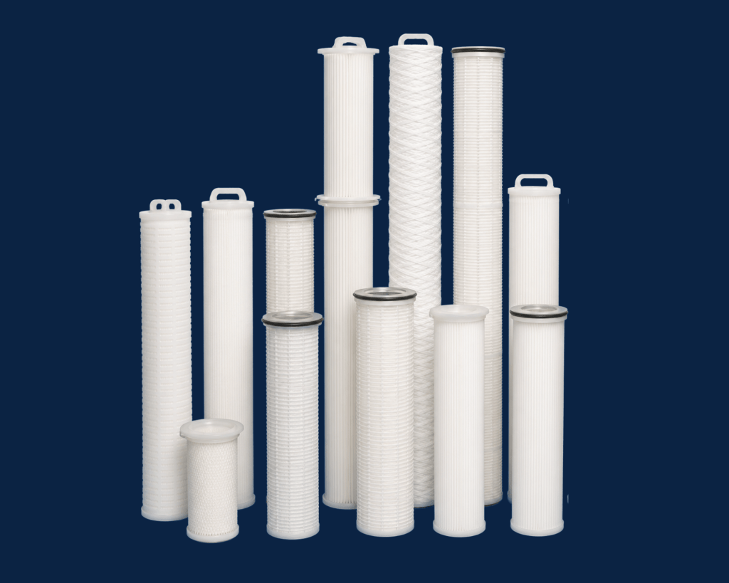 High flow filter cartridges